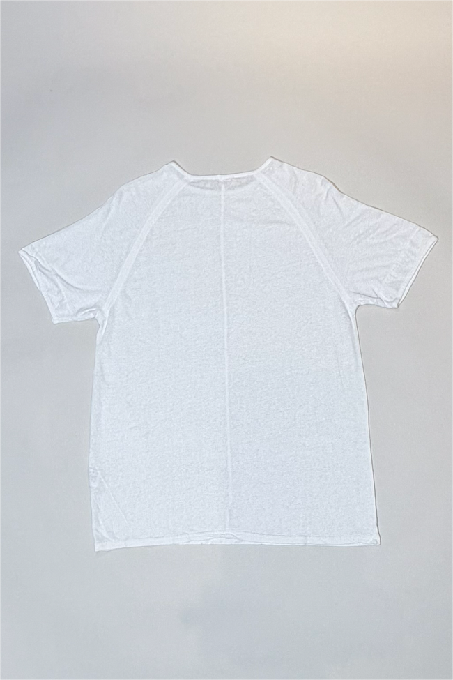 Athoa Raglan Tee - White