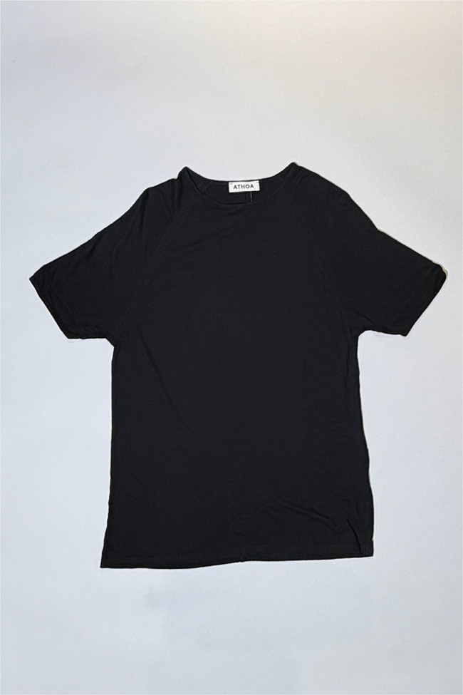 Athoa Raglan Tee - Black