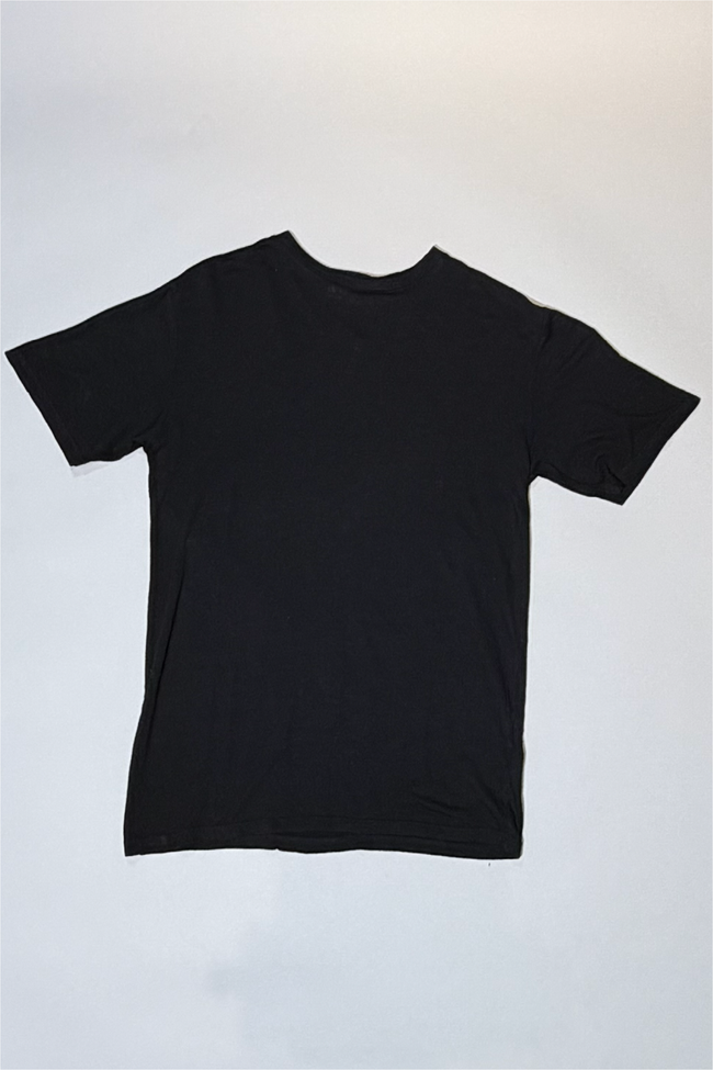 Athoa Classic Linen Tee - Black