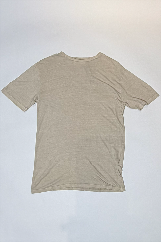 Athoa Classic Linen Tee - Beige