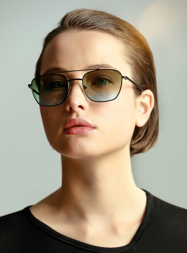 Weareeyes Double D Sunglasses - Black/Gradient