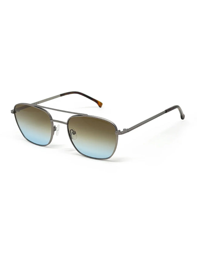 Weareeyes Double D Sunglasses - Gun/Gradient