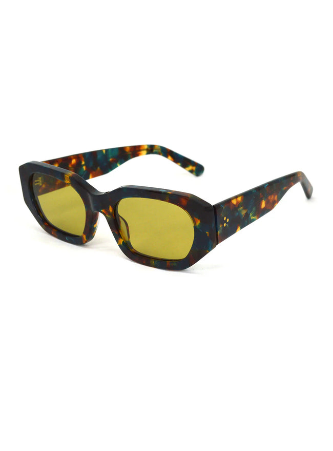 Weareeyes Armonia Sunglasses - Floral Green/Yellow