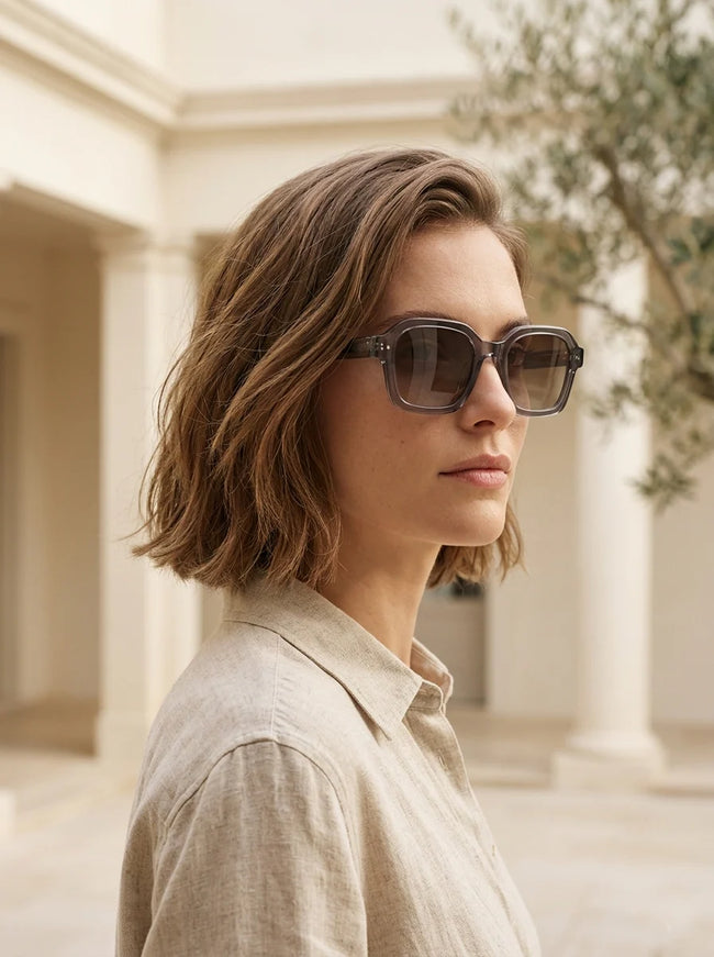Weareeyes Leto Sunglasses - Grey/Brown