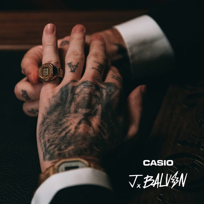 Casio x J Balvin CRW001JB-9 Ring Watch - Gold