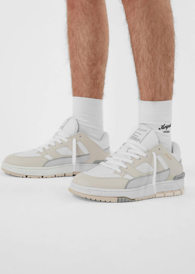Axel Arigato Area Lo Sneakers - Cream/White