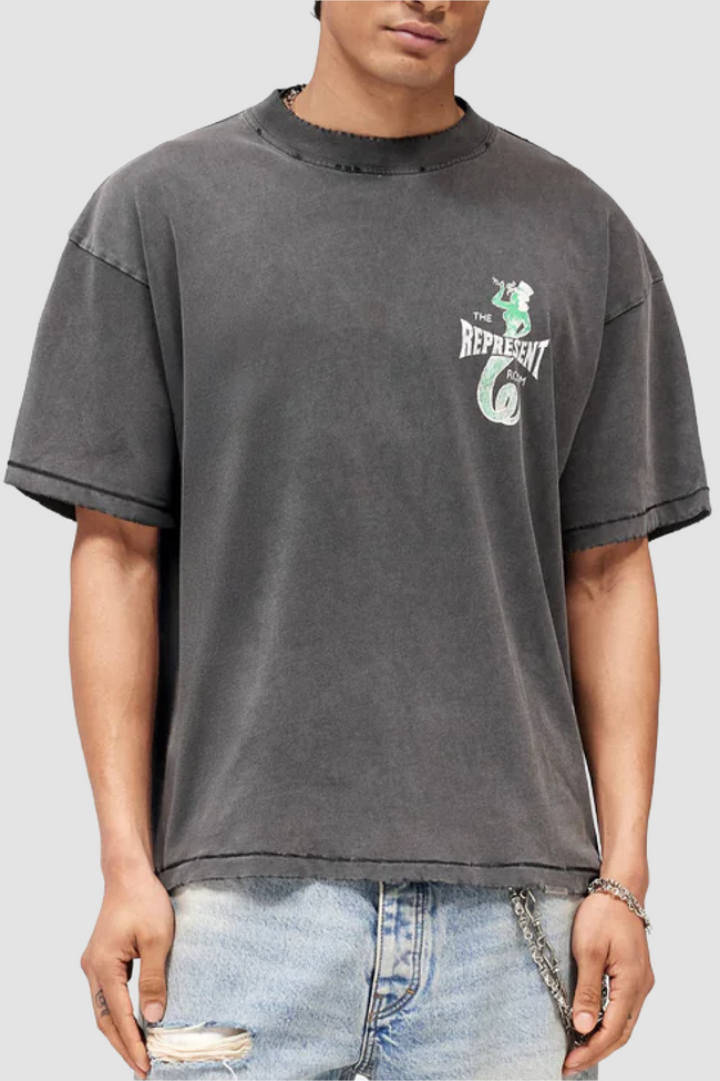 Represent The Viper Room Dice Tee - Vintage Grey