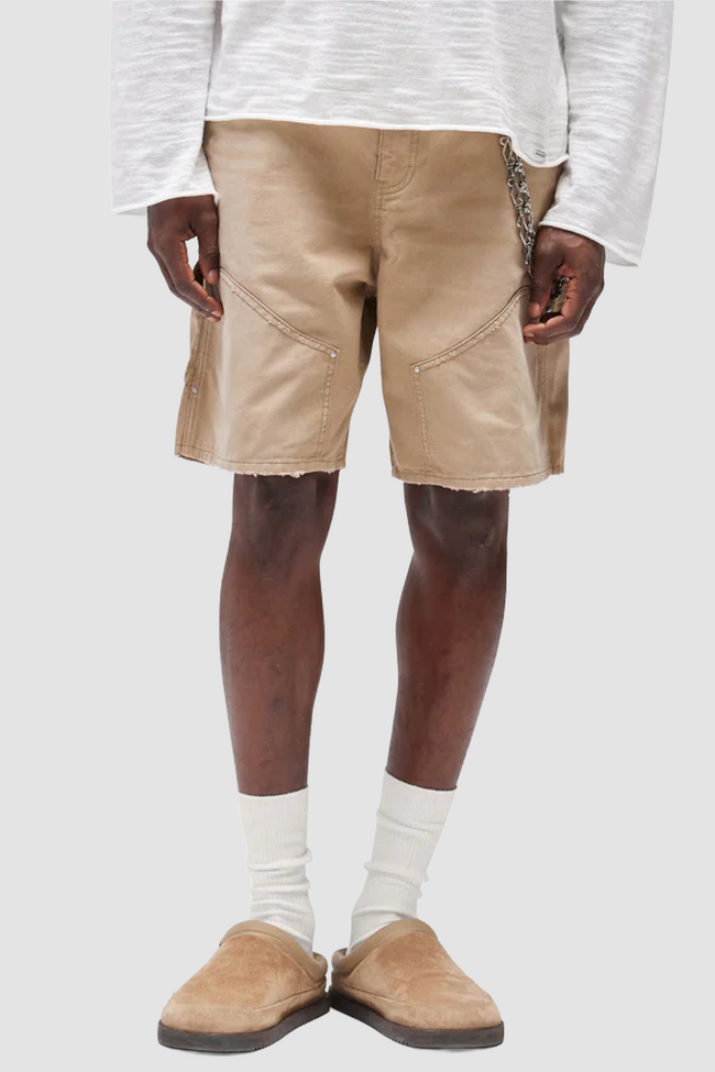 Represent Carpenter Shorts - Beige