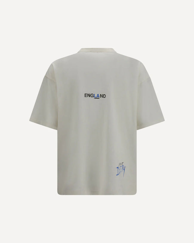 Represent Enemy Tee - Flat White