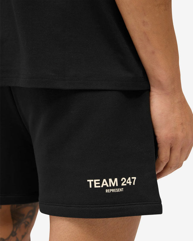 Represent 247 Team Jersey Shorts - Jet Black