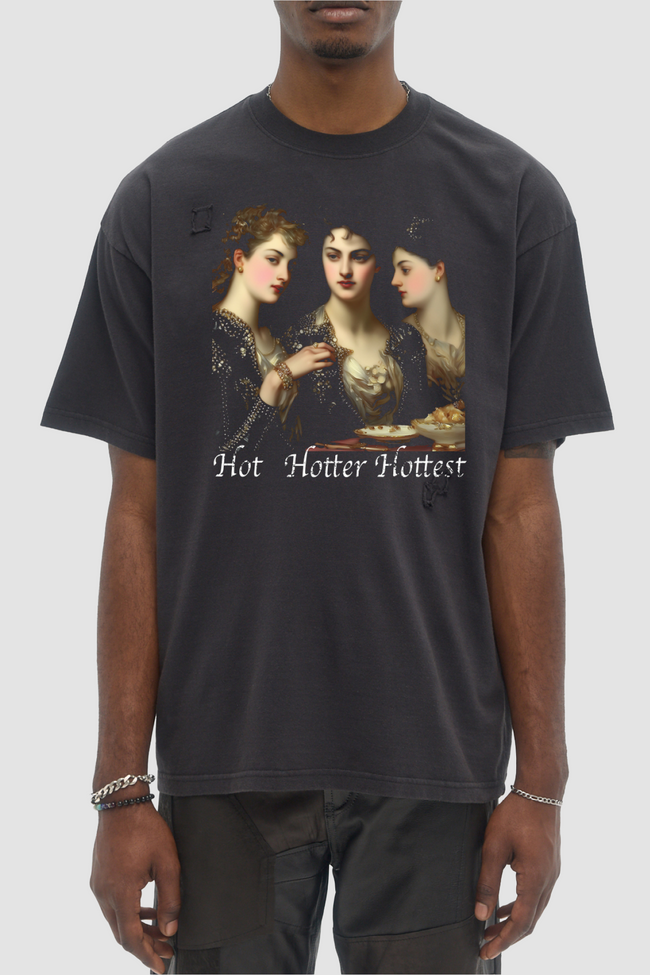 DOMREBEL Hottest Crystals Tee - Black
