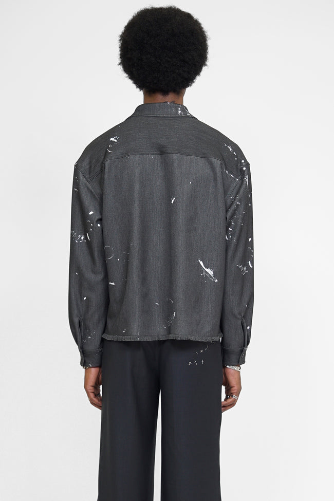 DOMREBEL Indie Overshirt - Black
