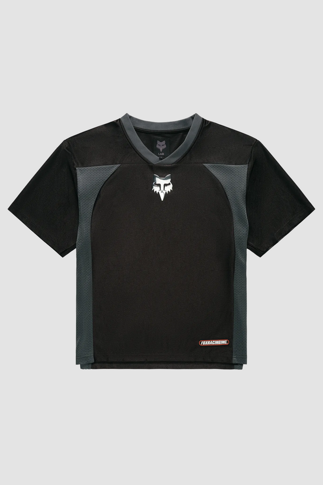 Fox Lab Logohead Jersey Top - Black