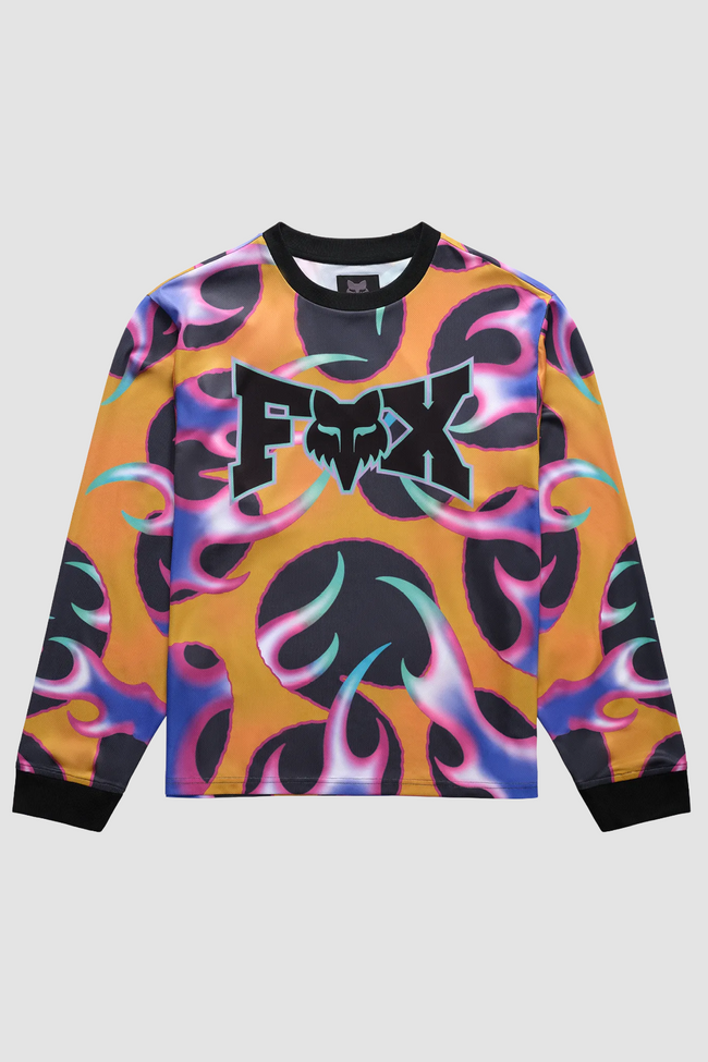 Fox Lab Quasi Flame Jersey Top - Orange