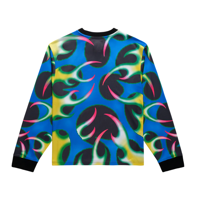 Fox Lab Quasi Flame Jersey Top - Blue