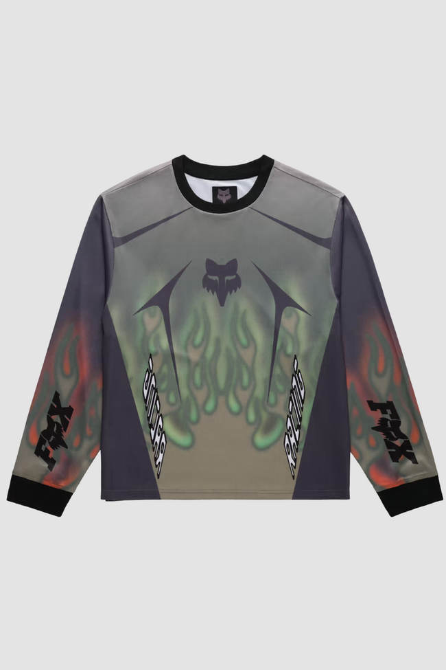 Fox Lab Inferno Jersey Top - Olive