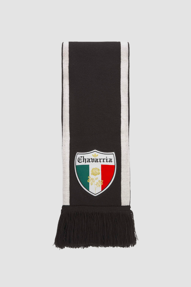 Adidas x Willy Chavarria WC Scarf - Black/Better Scarlet/Collegiate Green