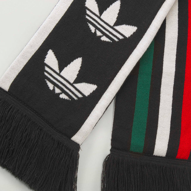 Adidas x Willy Chavarria WC Scarf - Black/Better Scarlet/Collegiate Green