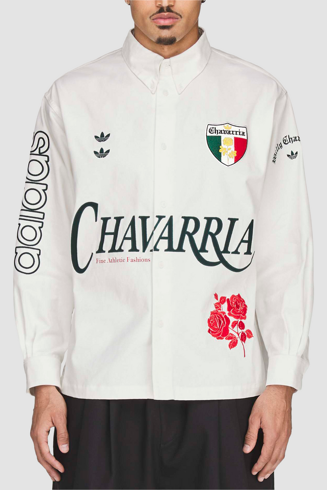 Adidas Originals x Willy Chavarria WC Button Up Shirt - Off White