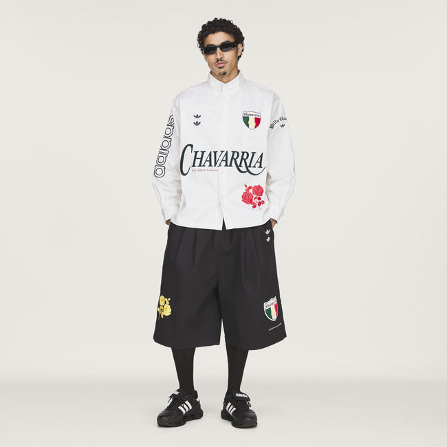 Adidas Originals x Willy Chavarria WC Button Up Shirt - Off White