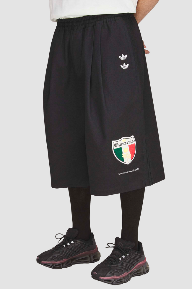 Adidas Originals x Willy Chavarria WC Long Twill Shorts - Black