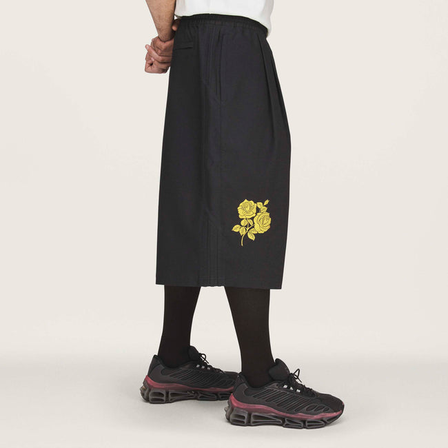 Adidas Originals x Willy Chavarria WC Long Twill Shorts - Black