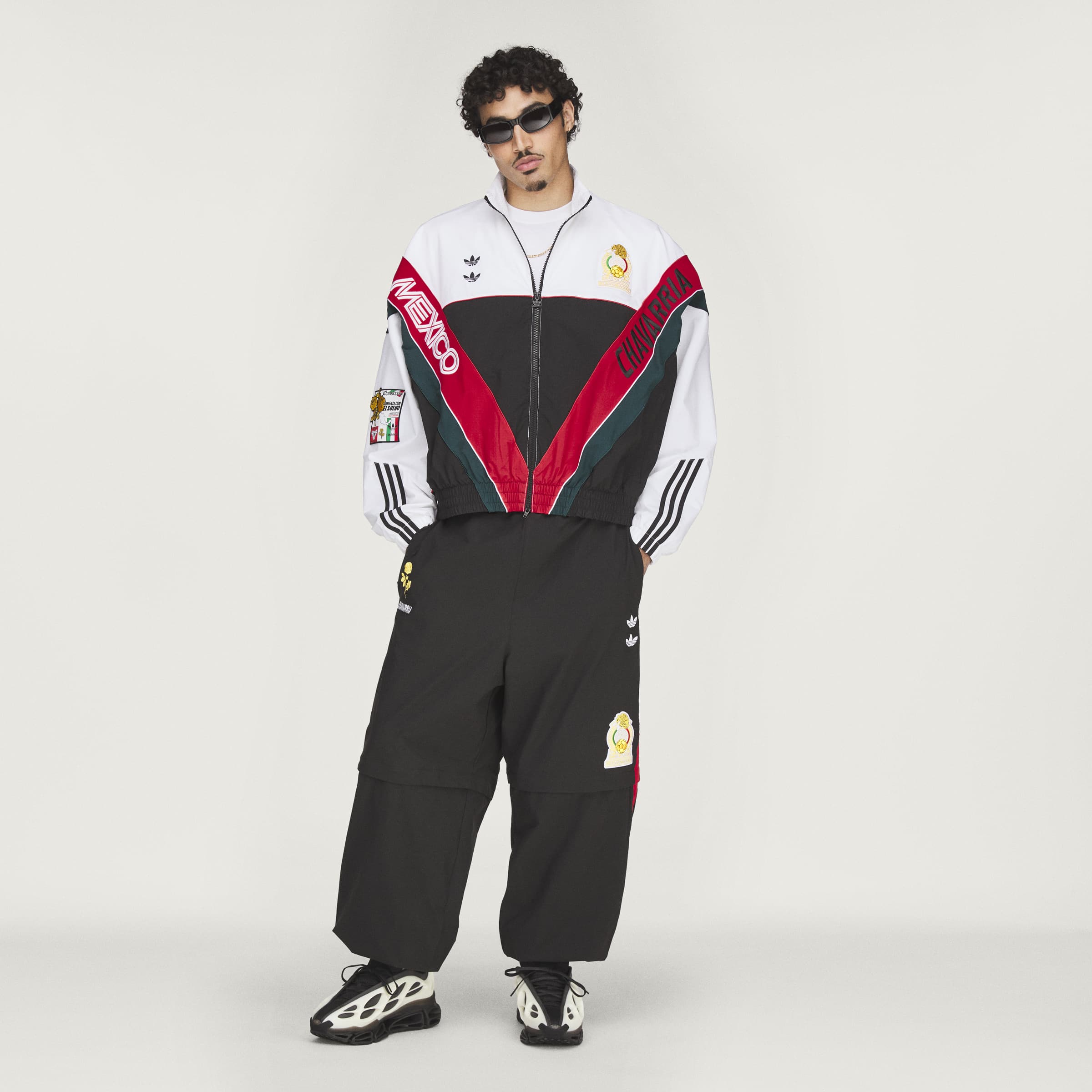 Adidas Originals x Willy Chavarria CDM Woven Track Jacket - White