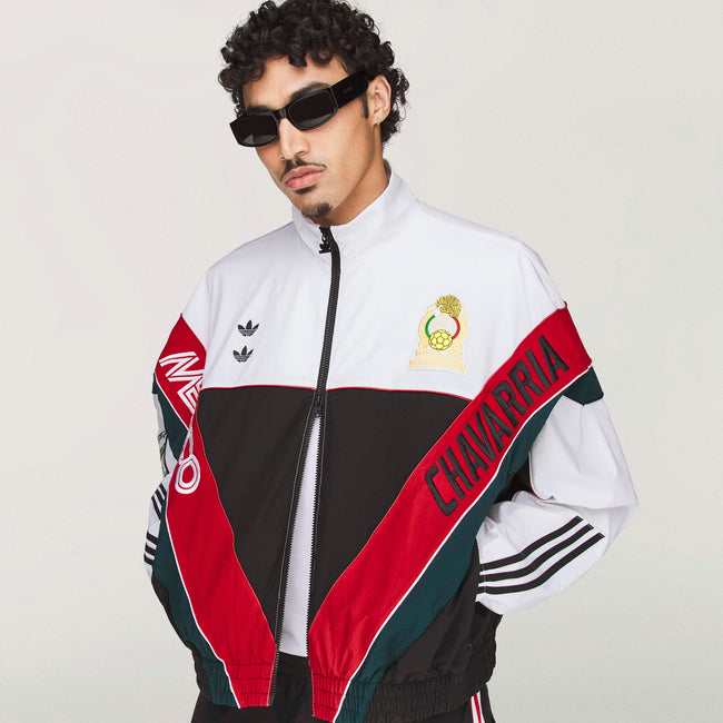 Adidas Originals x Willy Chavarria CDM Woven Track Jacket - White/Black