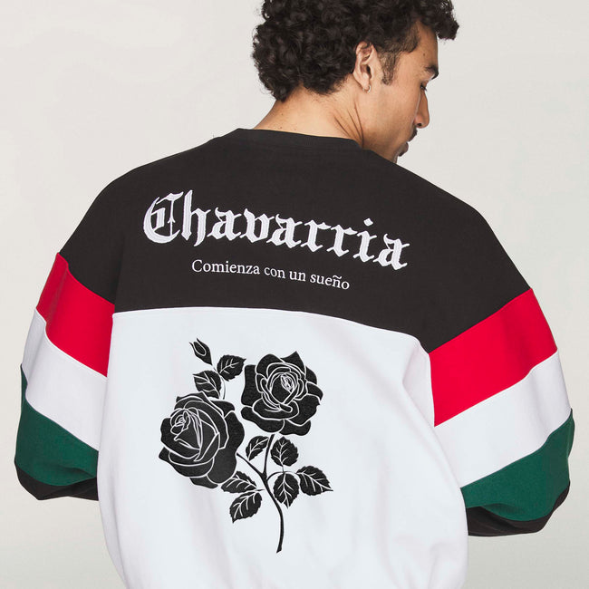 Adidas Originals x Willy Chavarria WC Fleece Crewneck - Black/White