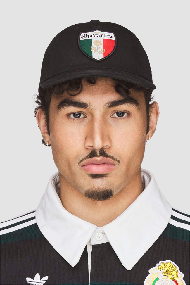 Adidas Originals x Willy Chavarria WC Crest Logo Hat - Black