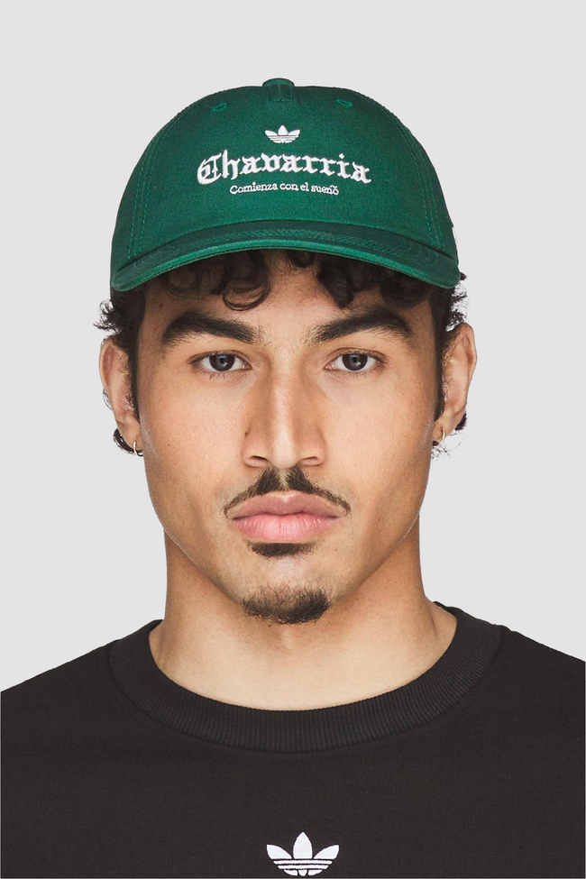 Adidas Originals x Willy Chavarria WC Logo Hat - Collegiate Green