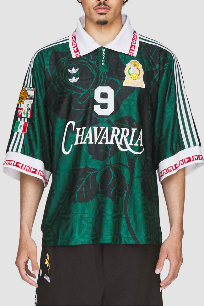 Adidas Originals x Willy Chavarria WC Mexico Soccer Jersey - Collegiate Green
