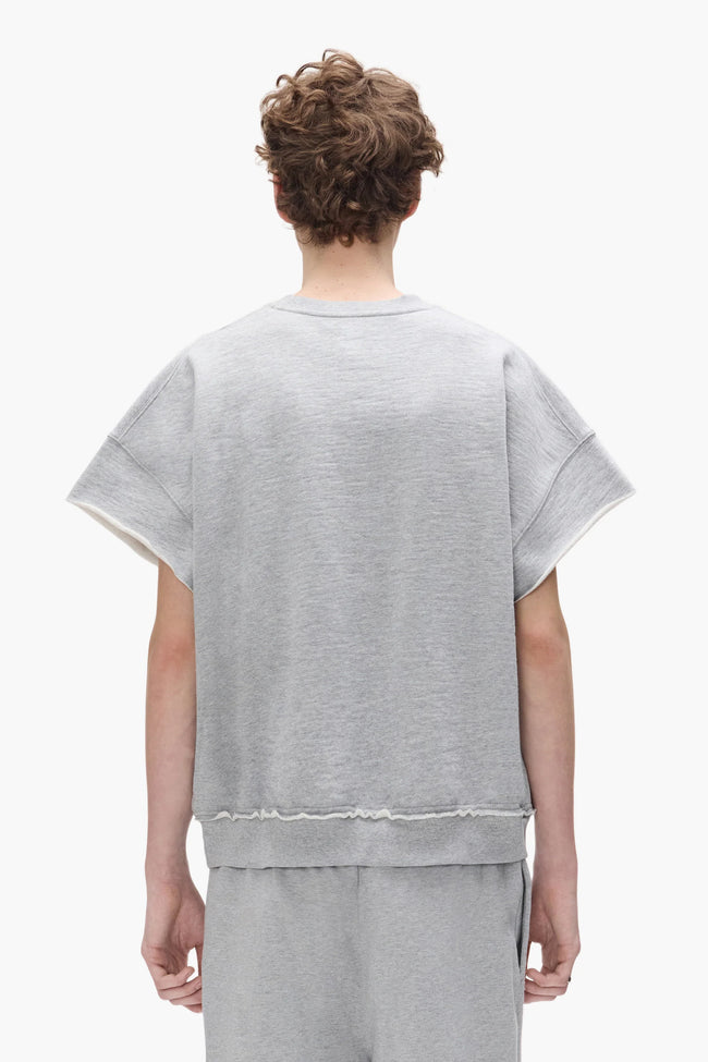 Purple Brand M4194 Slub Cut Off Tank - Grey