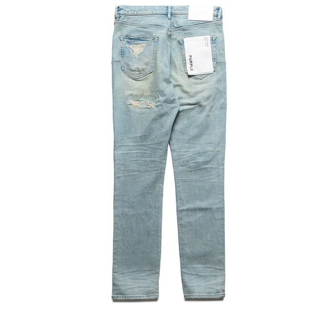 Purple Brand P005 Heavy Destroyed Jeans - Light Indigo