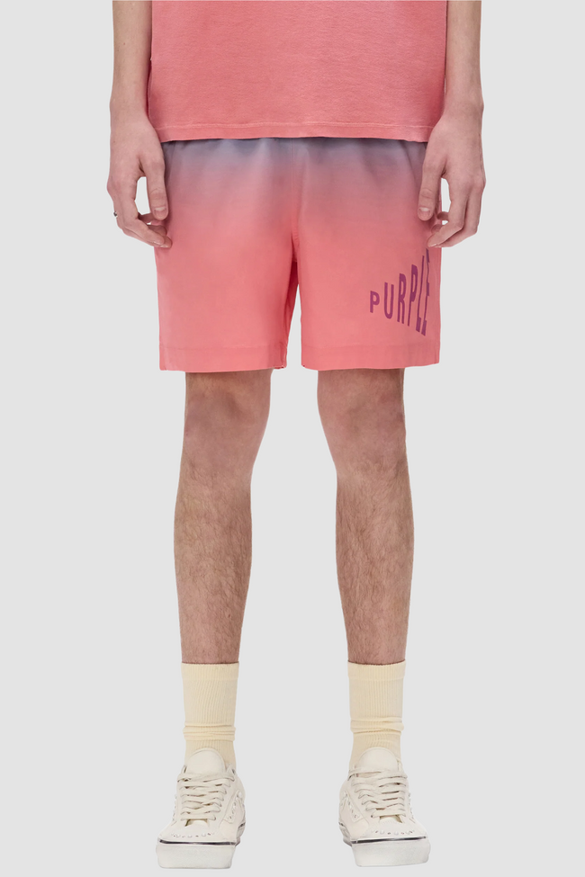 Purple Brand P504-POFC All Around Fade Shorts - Pink