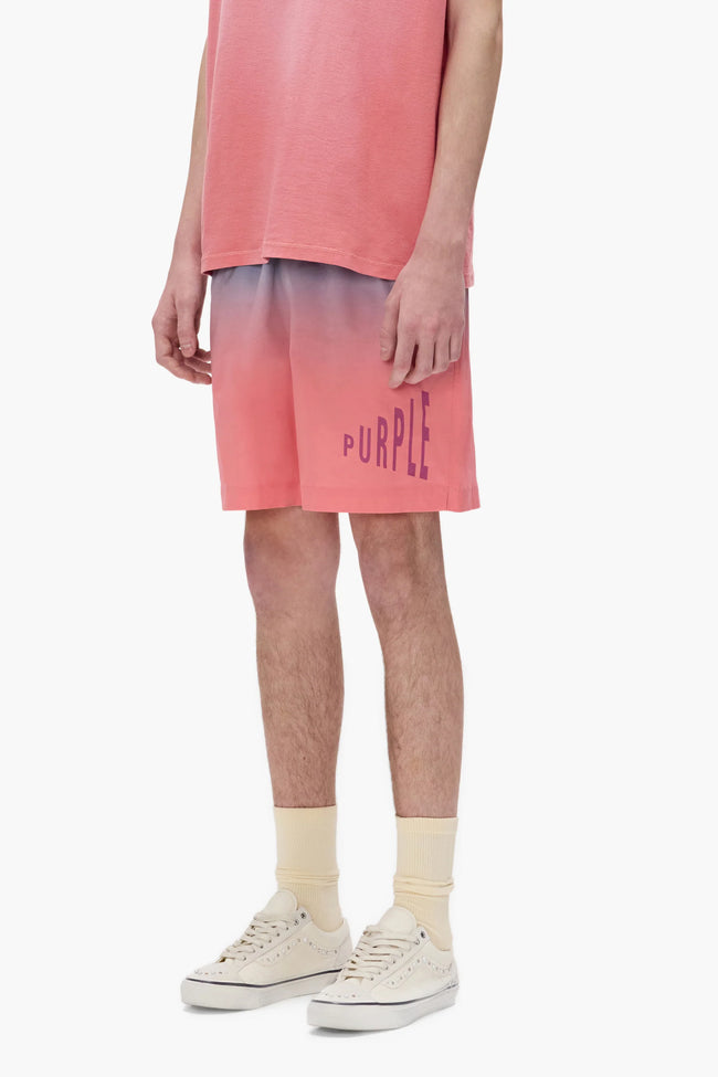 Purple Brand P504-POFC All Around Fade Shorts - Pink