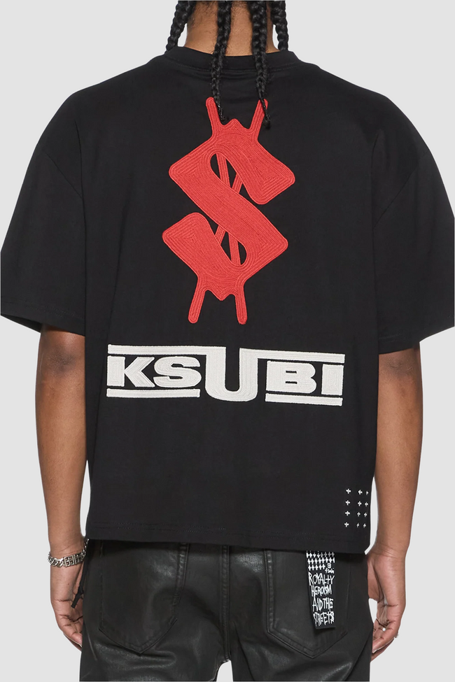Ksubi Zoom Halen SS Tee - Black