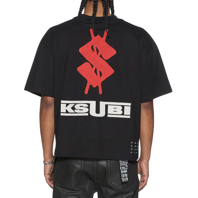 Ksubi Zoom Halen SS Tee - Black