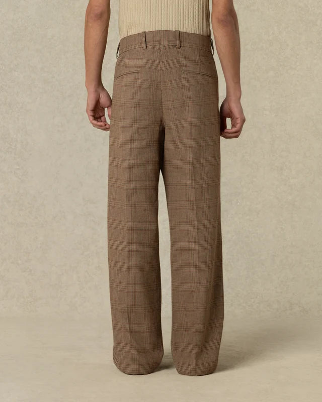 Drôle de Monsieur Prince Of Wales Golf Pants - Brown