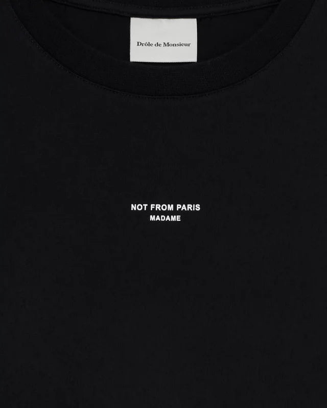 Drôle de Monsieur Sport Slogan Tank - Black