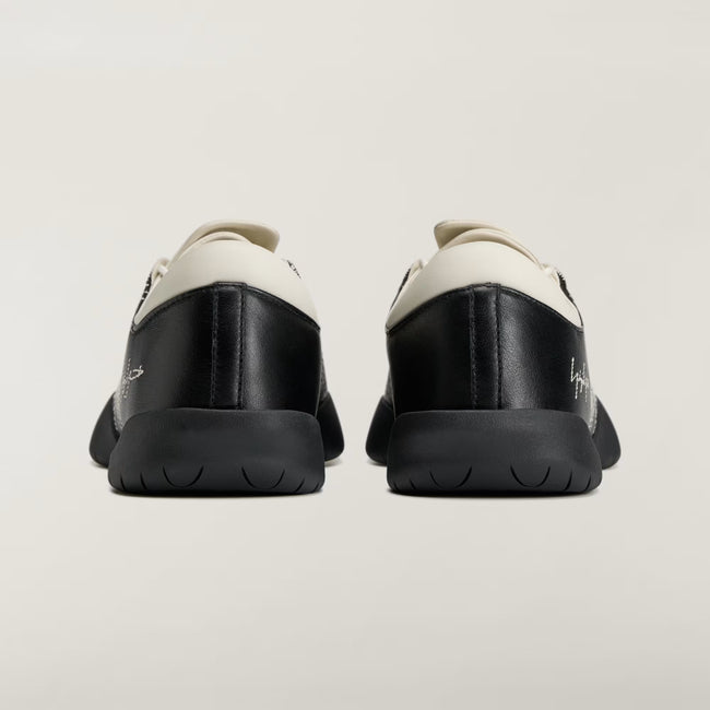 Y-3 Regu Embroidered Sneakers - Black