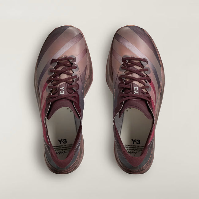 Y-3 Adios Pro 4 Sneakers - Night Red/Warm Clay/Active Maroon