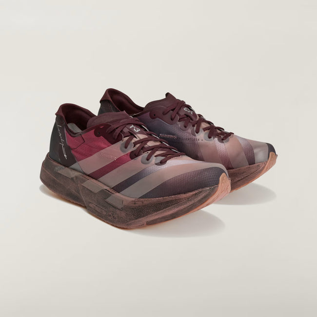 Y-3 Adios Pro 4 Sneakers - Night Red/Warm Clay/Active Maroon