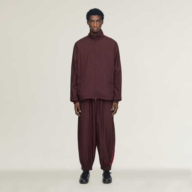 Y-3 Gradient 3 Stripes Nylon Track Pants - Night Red