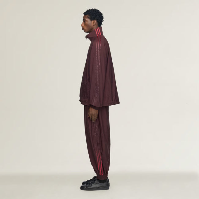 Y-3 Gradient 3 Stripes Nylon Track Pants - Night Red
