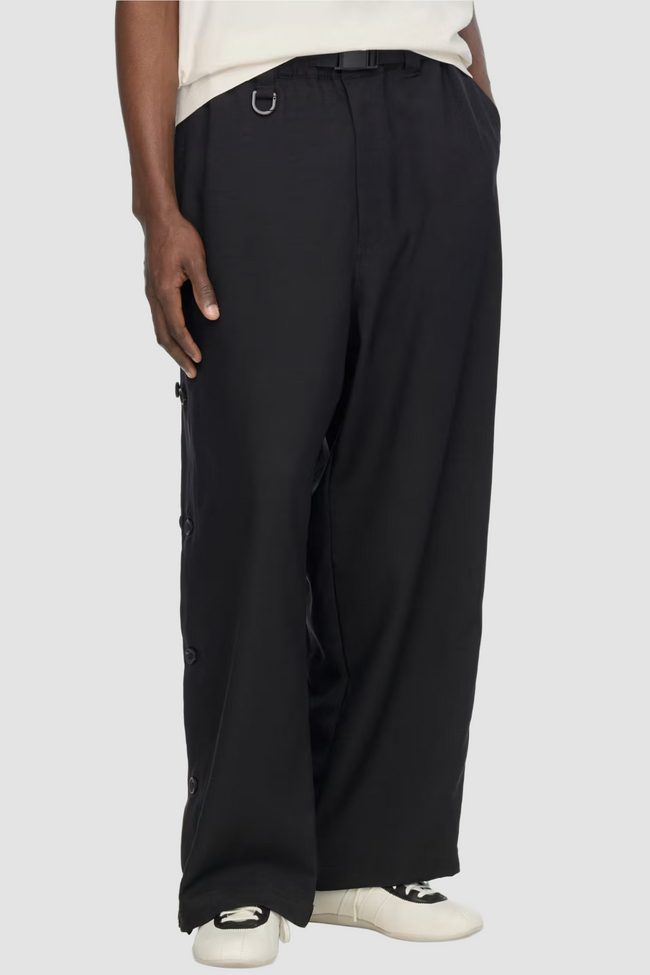 Y-3 3 Stripes Adaptive Sports Pants - Black