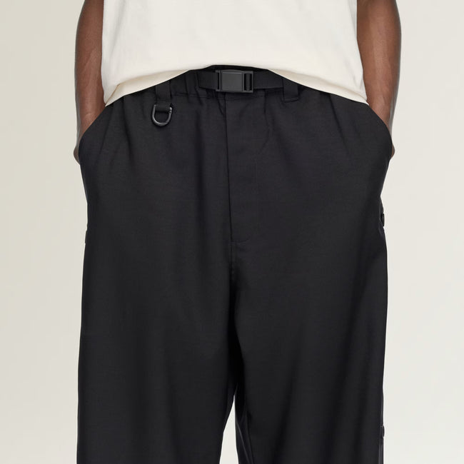 Y-3 3 Stripes Adaptive Sports Pants - Black