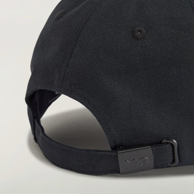 Y-3 Logo Cap - Black/Black