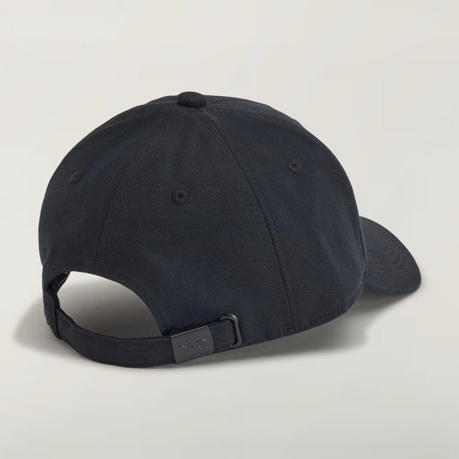 Y-3 Logo Cap - Black/Black