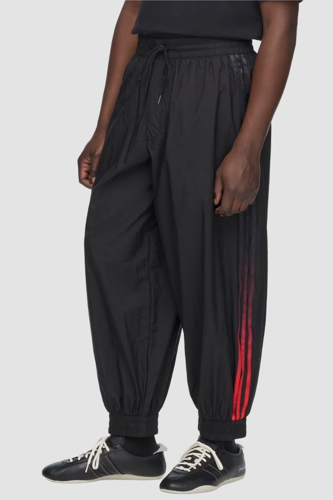 Y-3 Gradient 3 Stripes Nylon Track Pants - Black